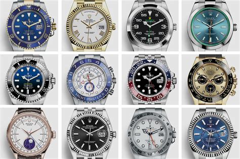 how many rolex watches do you have|rolex models list.